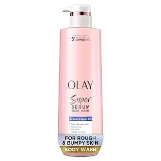 Olay Super Serum Body Wash Rough and bumpy