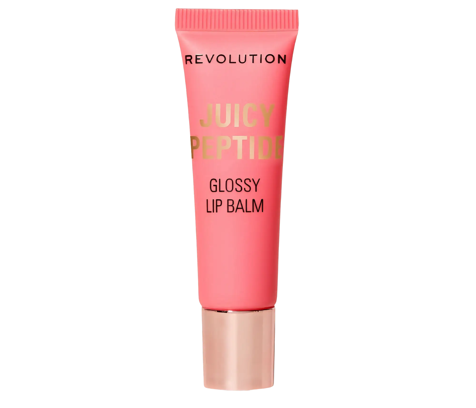 Revolution Beauty Juicy Peptide Lip Balm Shimmer Mai Tai Pink