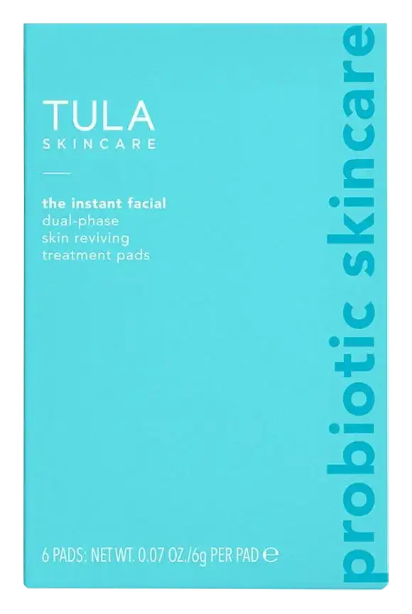 Tula Skincare The Instant Facial Dual-Phase Skin Reviving Treatment Pads