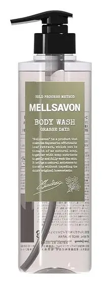 Mellsavon Body Wash Grasse Days
