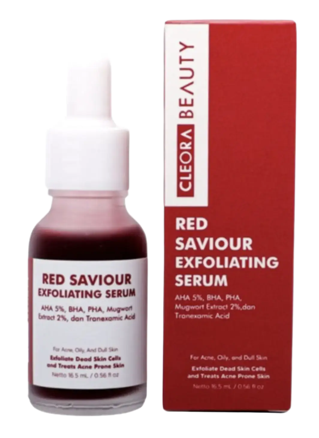 Cleora Beauty Red Saviour Exfoliating Serum