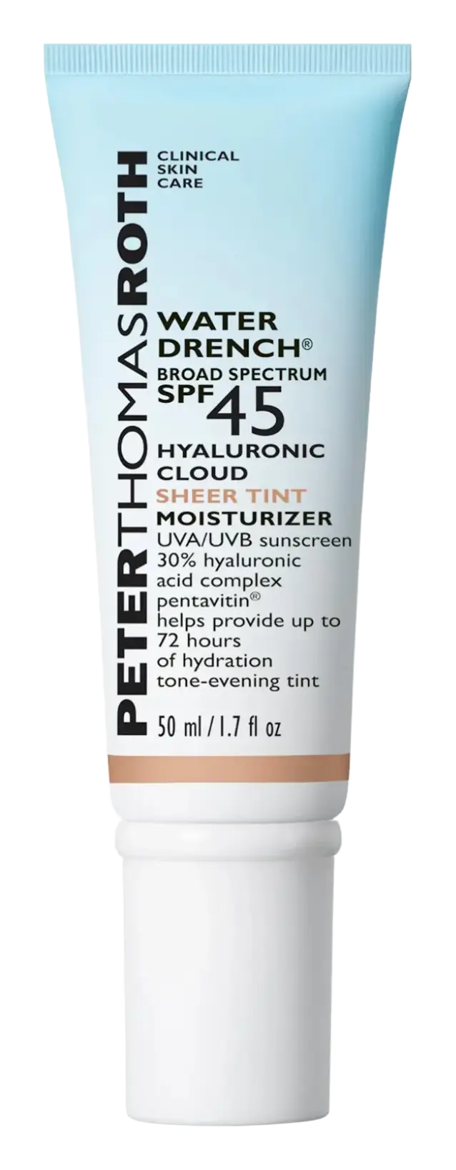 Peter Thomas Roth Water Drench Broad Spectrum SPF 45 Hyaluronic Cloud Sheer Tint Moisturizer