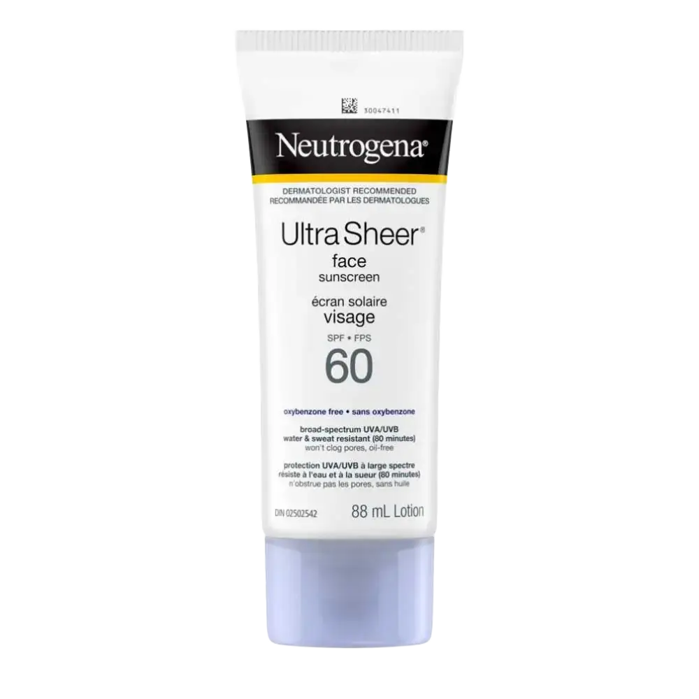 Neutrogena Ultra Sheer Face Sunscreen SPF 60 Canada