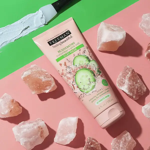 Freeman Clay Mask Rejuvenating Cucumber + Pink Salt