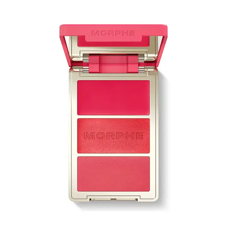 Morphe Cheek Thrills Multi-Finish Face Trio Cabana Club