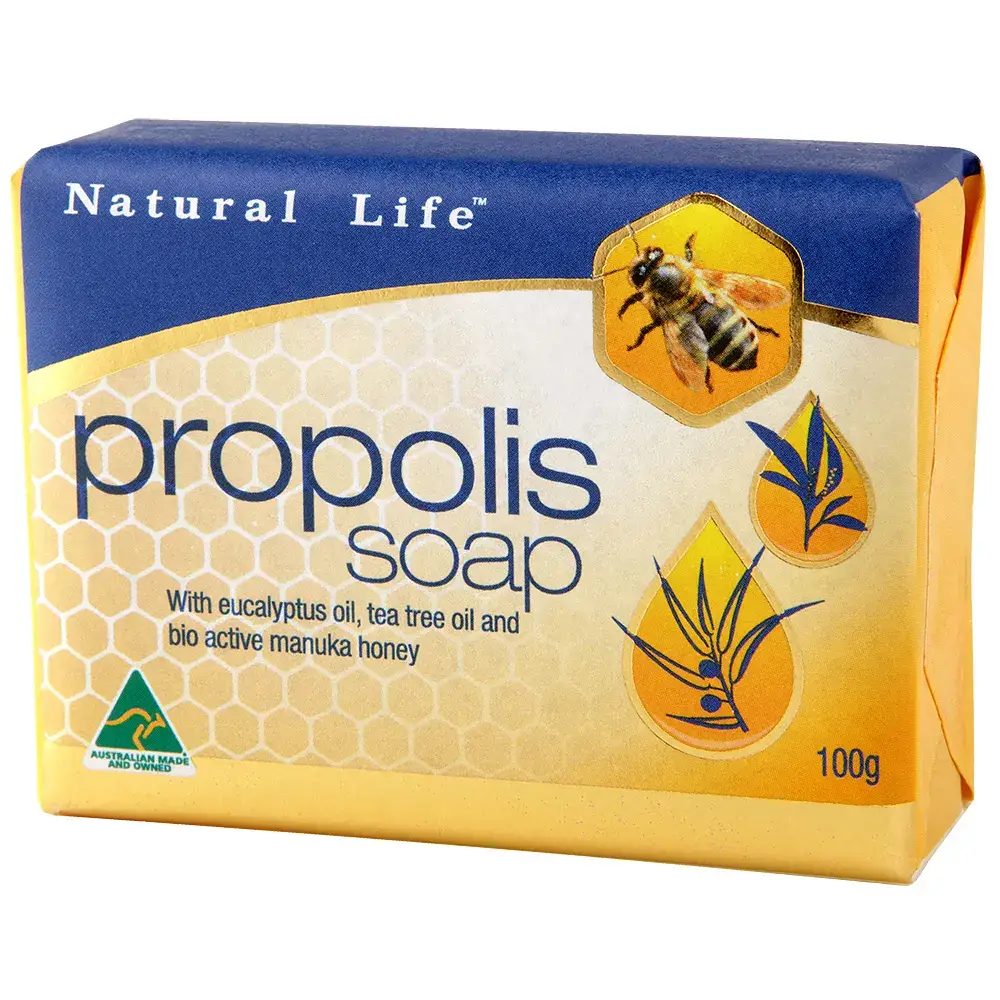 Natural Life Propolis & Manuka Honey Soap