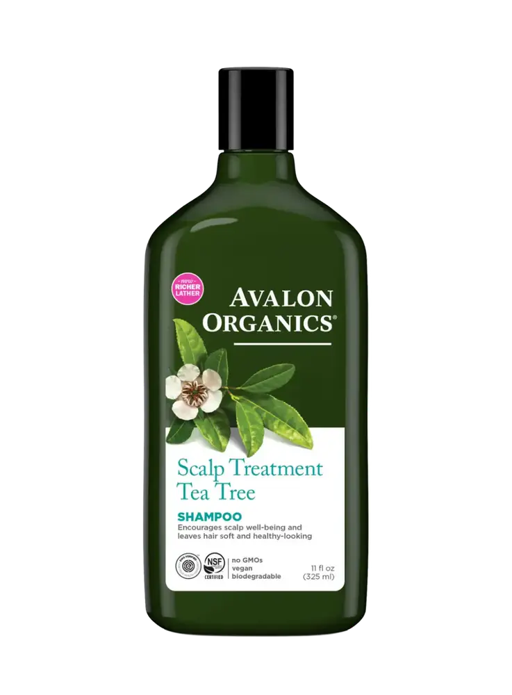 Avalon Organics Scalp Treatment Tea Tree Shampoo