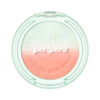 Peripera Pure Blushed Custom Cheek 04 Juicy Coral (Soda Café Collection)