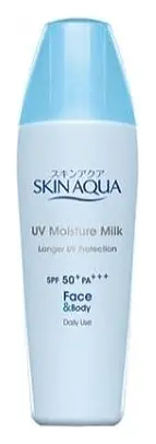 Skin Aqua UV Moisture Milk Face + Body SPF50+ PA+++