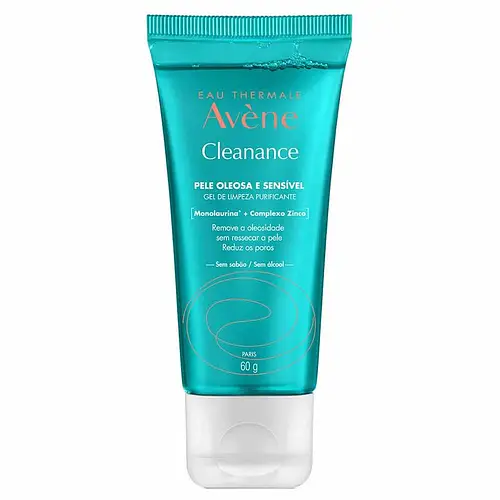 Avène Pele Oleosa E Sensível Gel De Limpeza Purificante