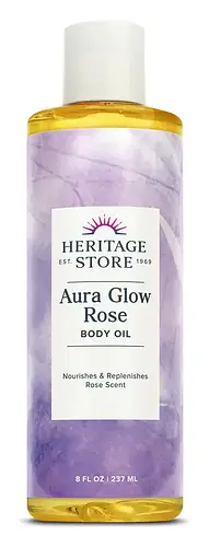Heritage Store Aura Glow Rose Body Oil