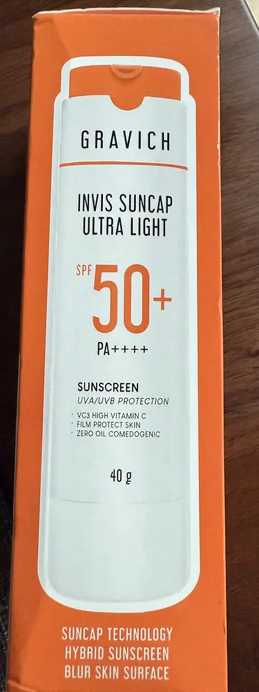 Gravich Invis Suncap Ultra Light Sunscreen SPF50+