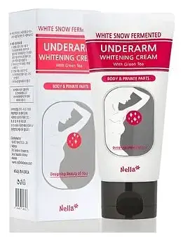 Nella White Snow Fermented Underarm Whitening Cream With Green Tea