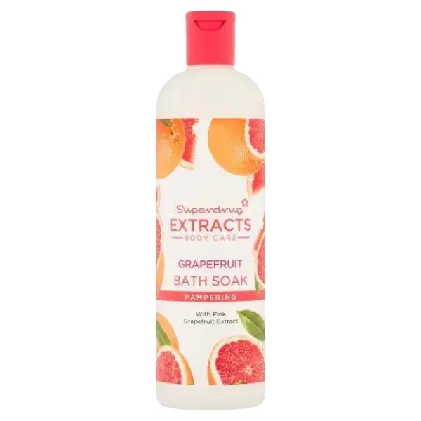 Superdrug Extracts Bath Soak Grapefruit