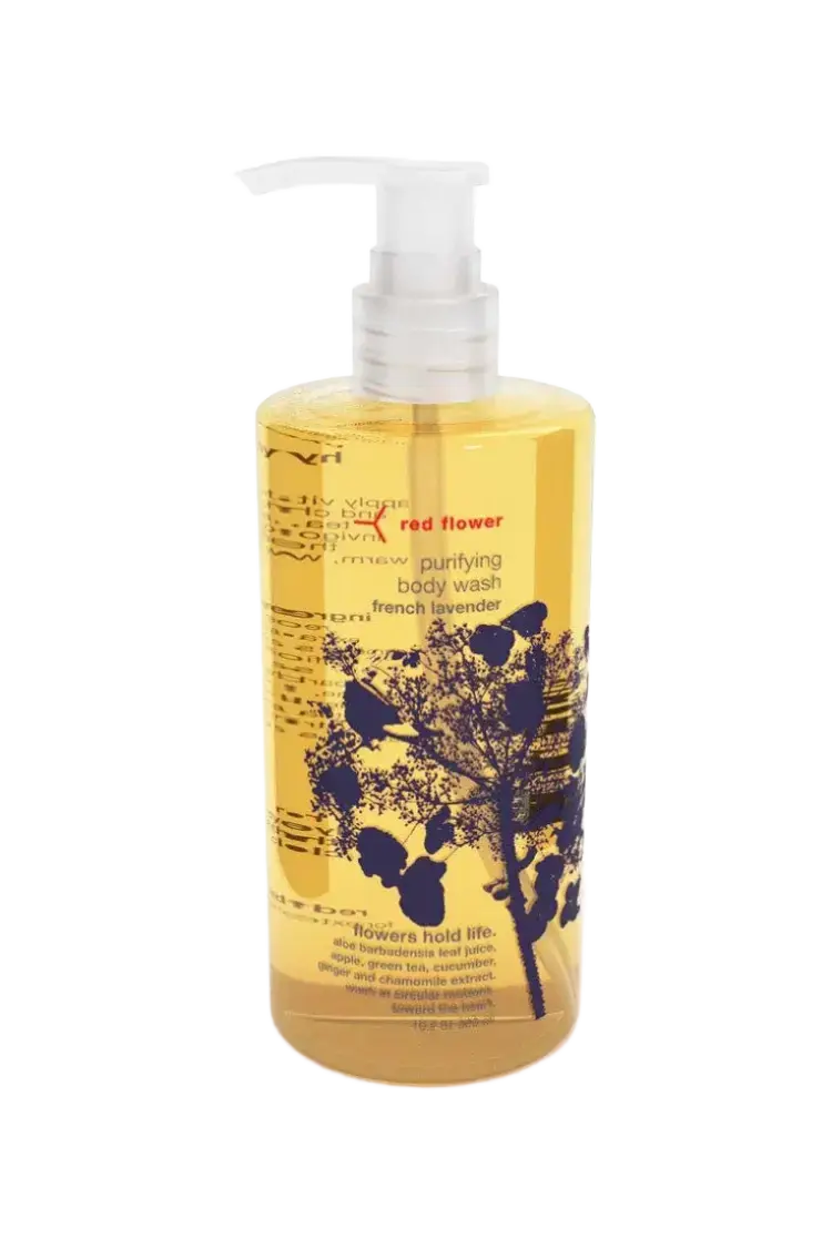 Red Flower Purifying Body Wash French Lavender