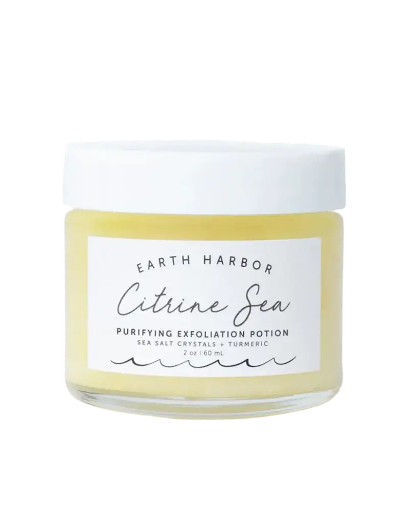 Earth Harbor Citrine Sea Purifying Exfoliation Potion