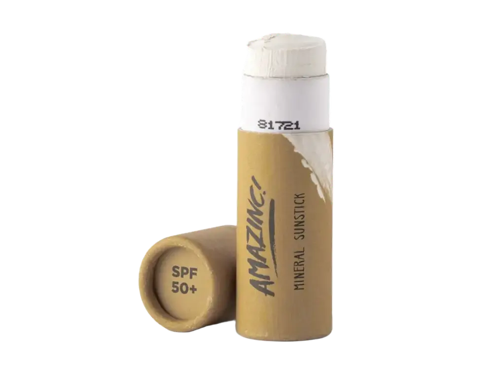 Amazinc Skincare Mineral Sunstick SPF 50+ White