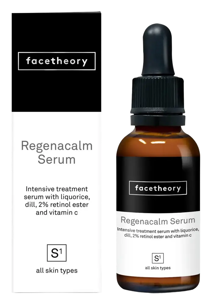 FaceTheory Regenacalm 2% Retinol and Vitamin C Serum S1
