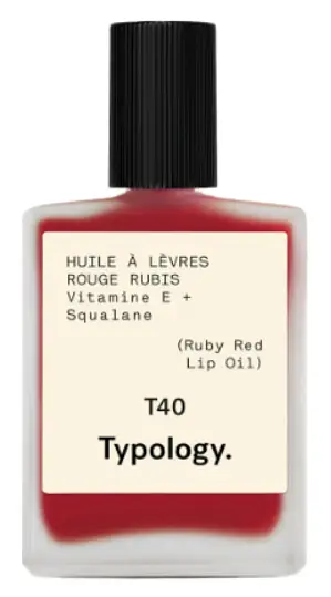 Typology T40 Tinted Lip Oil Ruby Red
