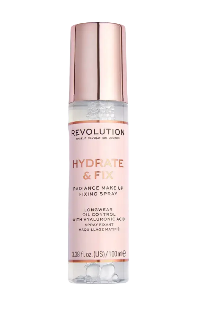 Revolution Beauty Hydrate & Fix Radiance Make Up Fixing Spray