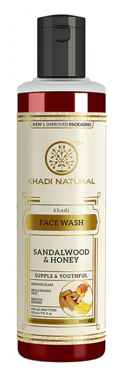 Khadi Natural Sandalwood & Honey Face Wash