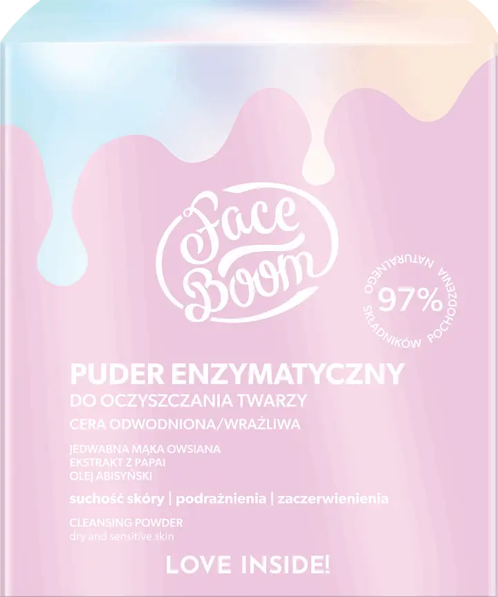 FaceBoom puder enzymatyczny do oczyszczania twarzy