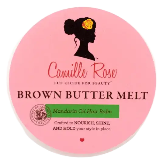 Camille Rose Brown Butter Melt Mandarin Oil Hair Balm