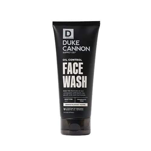Duke Cannon Oil Control Face Wash