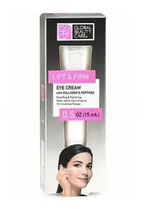 Global Beauty Care Lift & Firm Eye Cream With Collagen & Peptides
