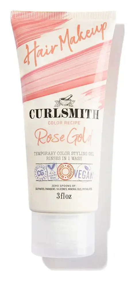 Curlsmith Hair Makeup Rose Gold