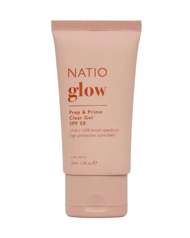 Natio Glow Prep & Prime Clear Gel SPF 50