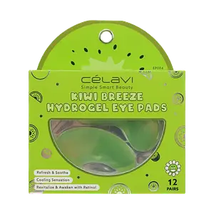 Celavi Kiwi Breeze Hydrogel Eye Pads