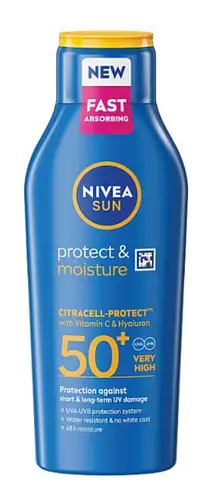 Nivea Protect & Moisture Sun Cream Lotion SPF50+