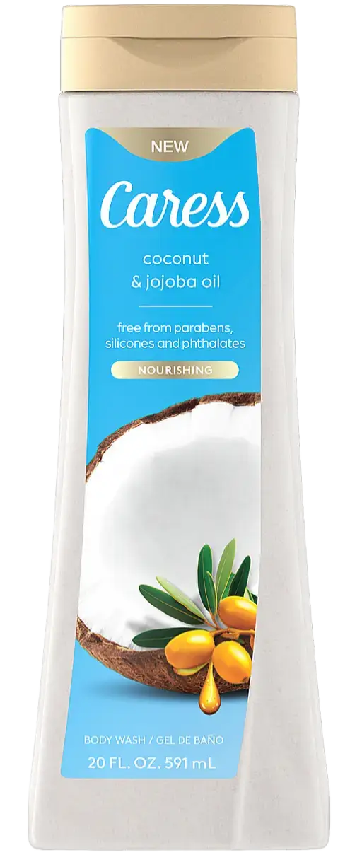 Caress Body Wash Coconut & Jojoba Oil