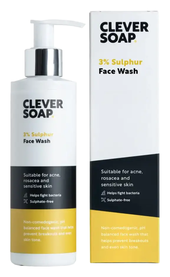 Clever Soap 3% Sulphur Face Wash