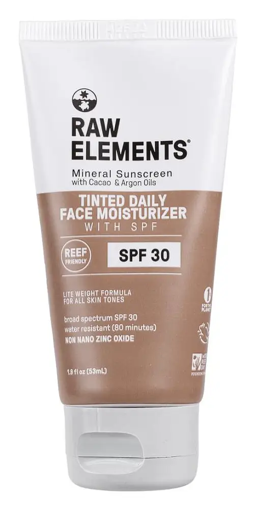 Raw Elements Daily Face Tint Bio-Resin Tube SPF 30
