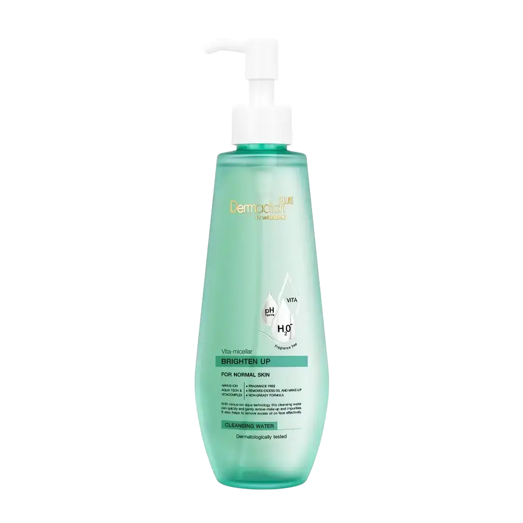 Dermaction Plus by Watsons Vita-Micellar Brighten Up Cleansing Water