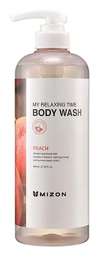 Mizon My Relaxing Time Body Wash Peach