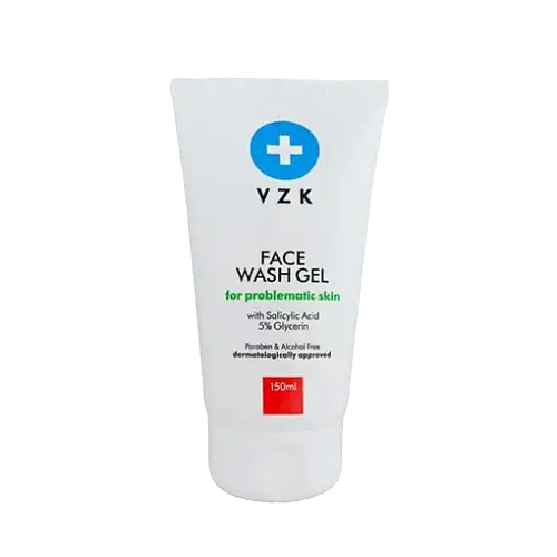 VZK Face Wash Gel for Problematic Skin with Salicylic Acid and 5% Glycerin
