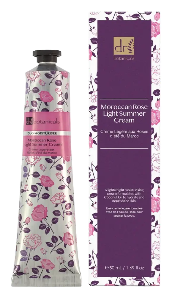 Dr Botanicals Moroccan Rose Light Summer Cream
