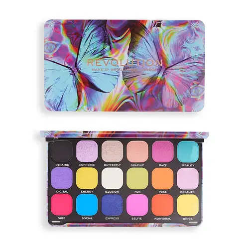 Revolution Beauty Forever Flawless Eyeshadow Palette Digi Butterfly