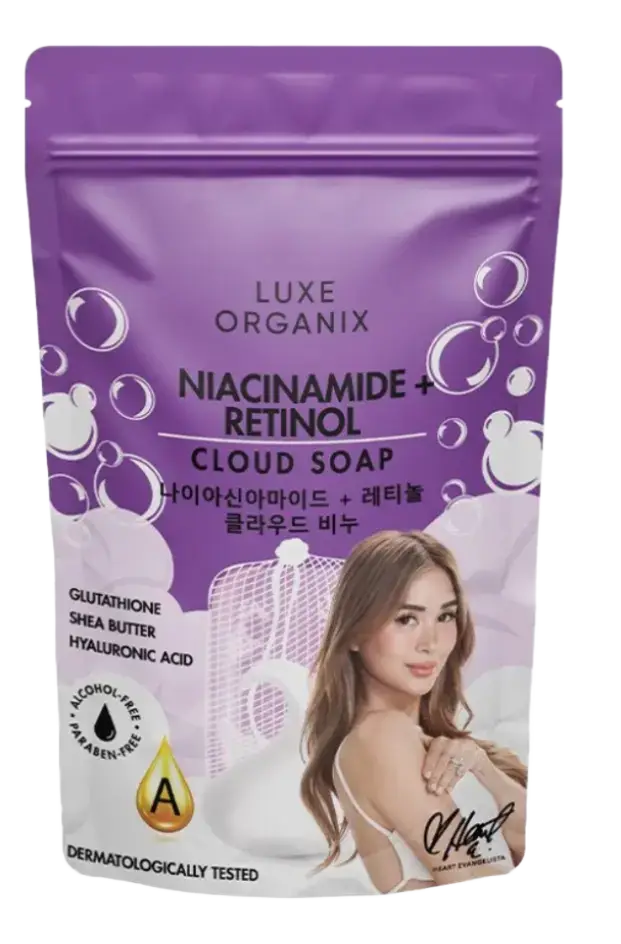 Luxe Organix Niacinamide + Retinol Cloud Soap