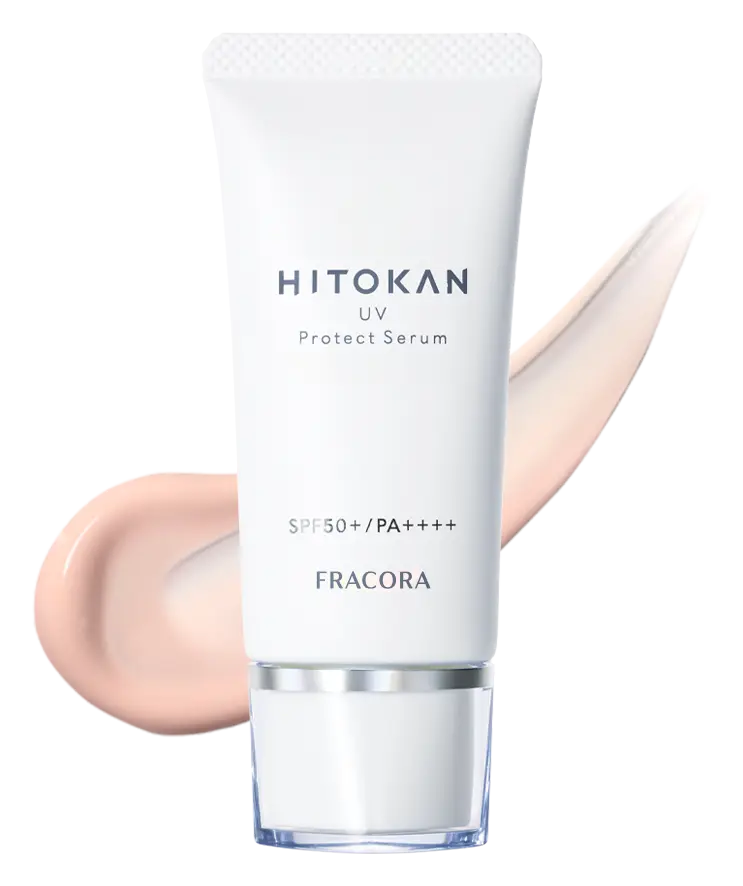 Fracora Hitokan UV Protect Serum SPF50+ PA++++