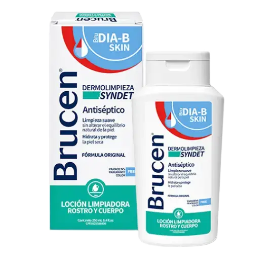 Brucen Dia-B Skin Loción Limpiadora Rostro Y Cuerpo