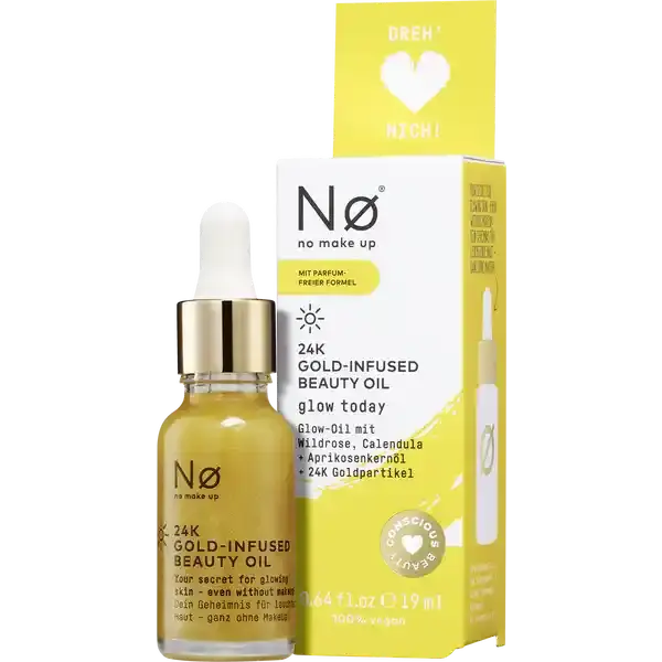 Nø Cosmetics Glow Today 24K Gold-Infused Beauty Oil