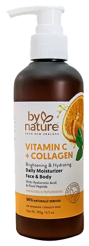 By Nature Vitamin C + Collagen Brightening & Hydrating Daily Moisturizer