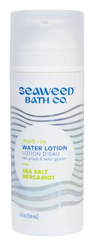 Seaweed Bath Co. Melt-In Water Lotion Sea Salt Bergamont