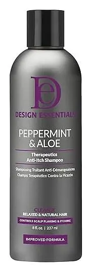 Design Essentials Peppermint & Aloe Therapeutics Anti-Itch Shampoo