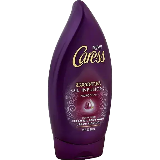Caress Exotic Oil Infusions Cream Oil Body Wash Moroccan