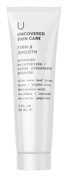 Uncovered Skin Care Firm & Smooth Advanced Moisturizer